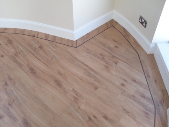 Karndean Flooring and Amitco work well in these angles