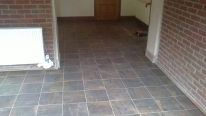 Finished Kitchen Floor